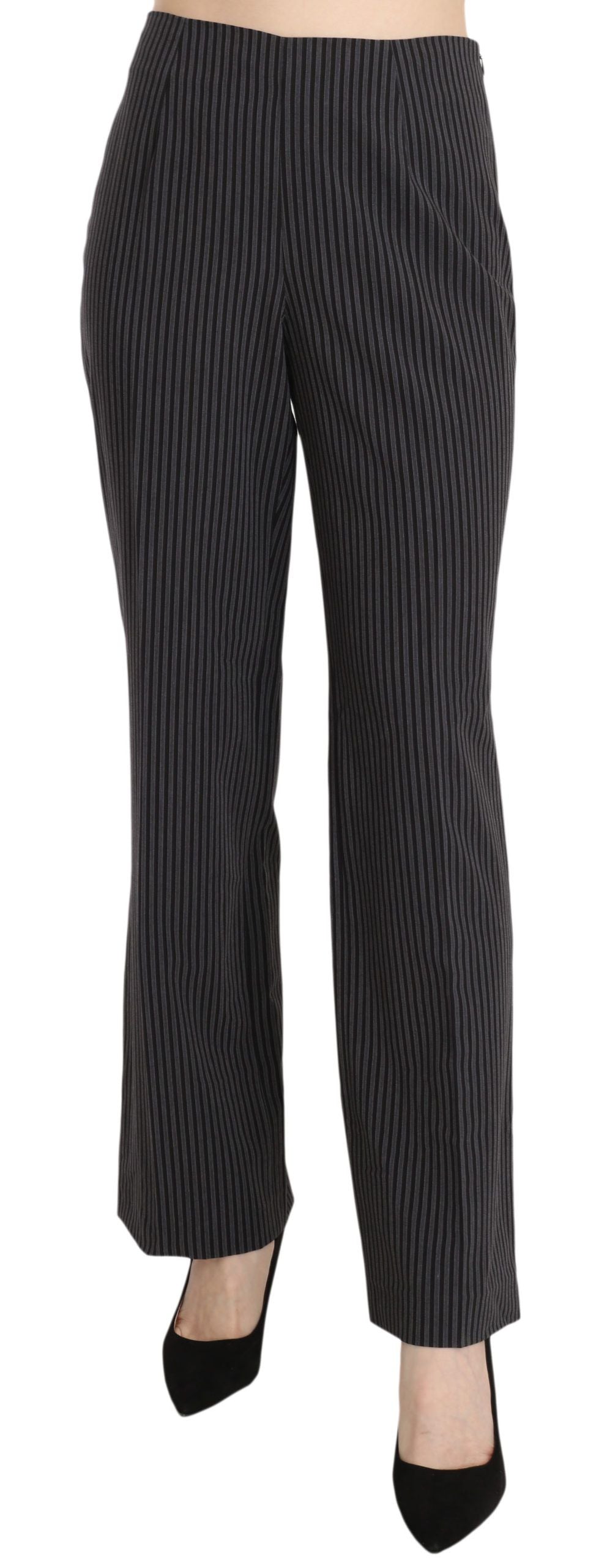 Pantalon tailleur BENCIVENGA noir en coton