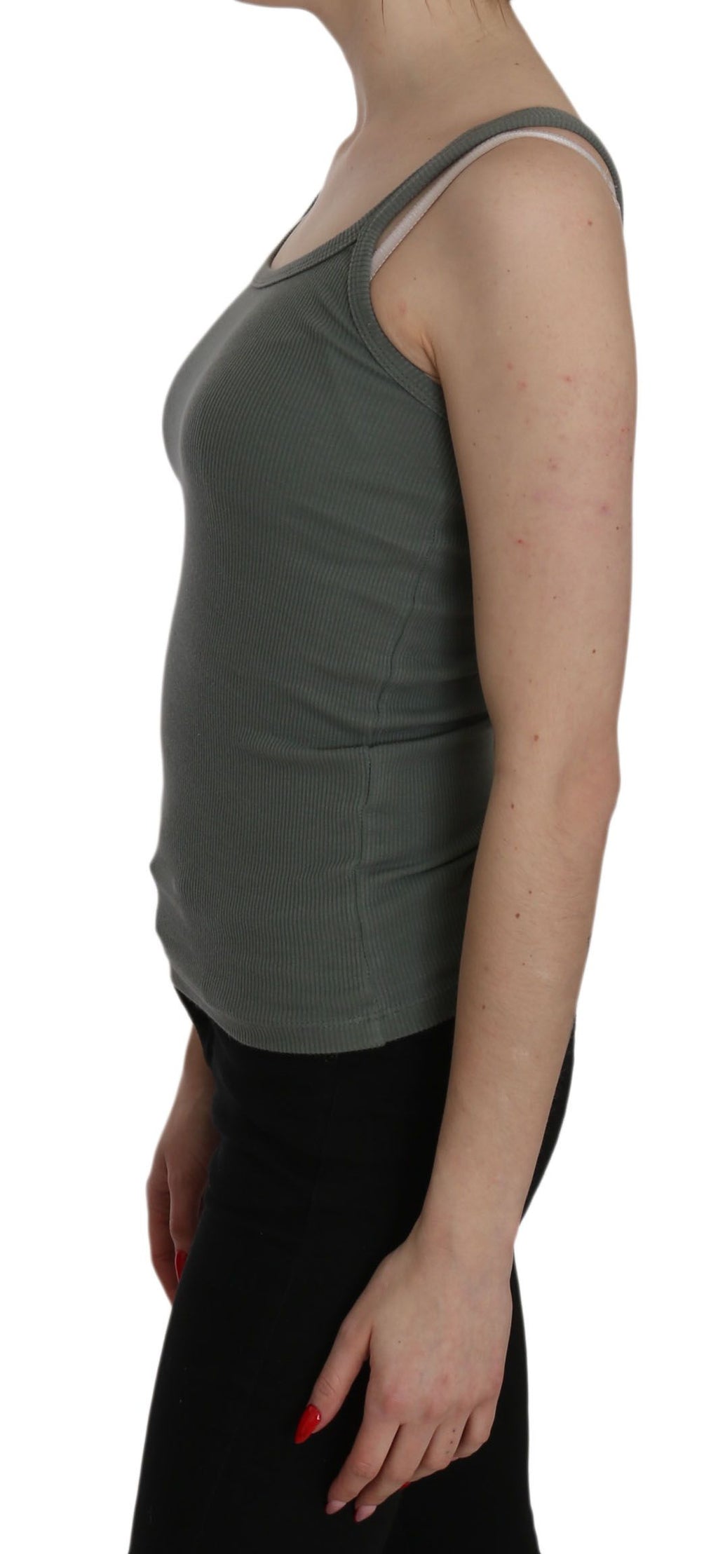 Chemisier PINK MEMORIES vert (coupe ajustée, casual chic)