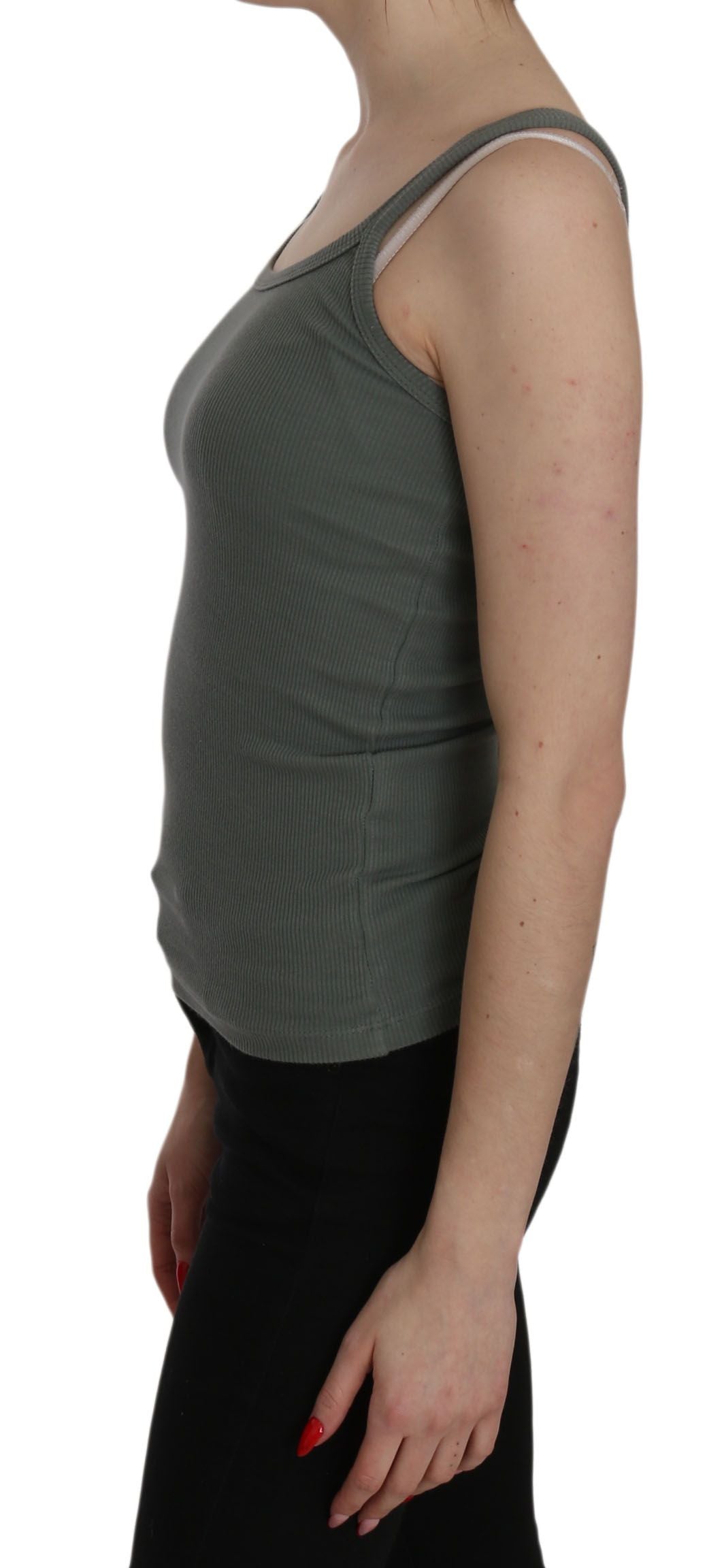 Chemisier PINK MEMORIES vert (coupe ajustée, casual chic)