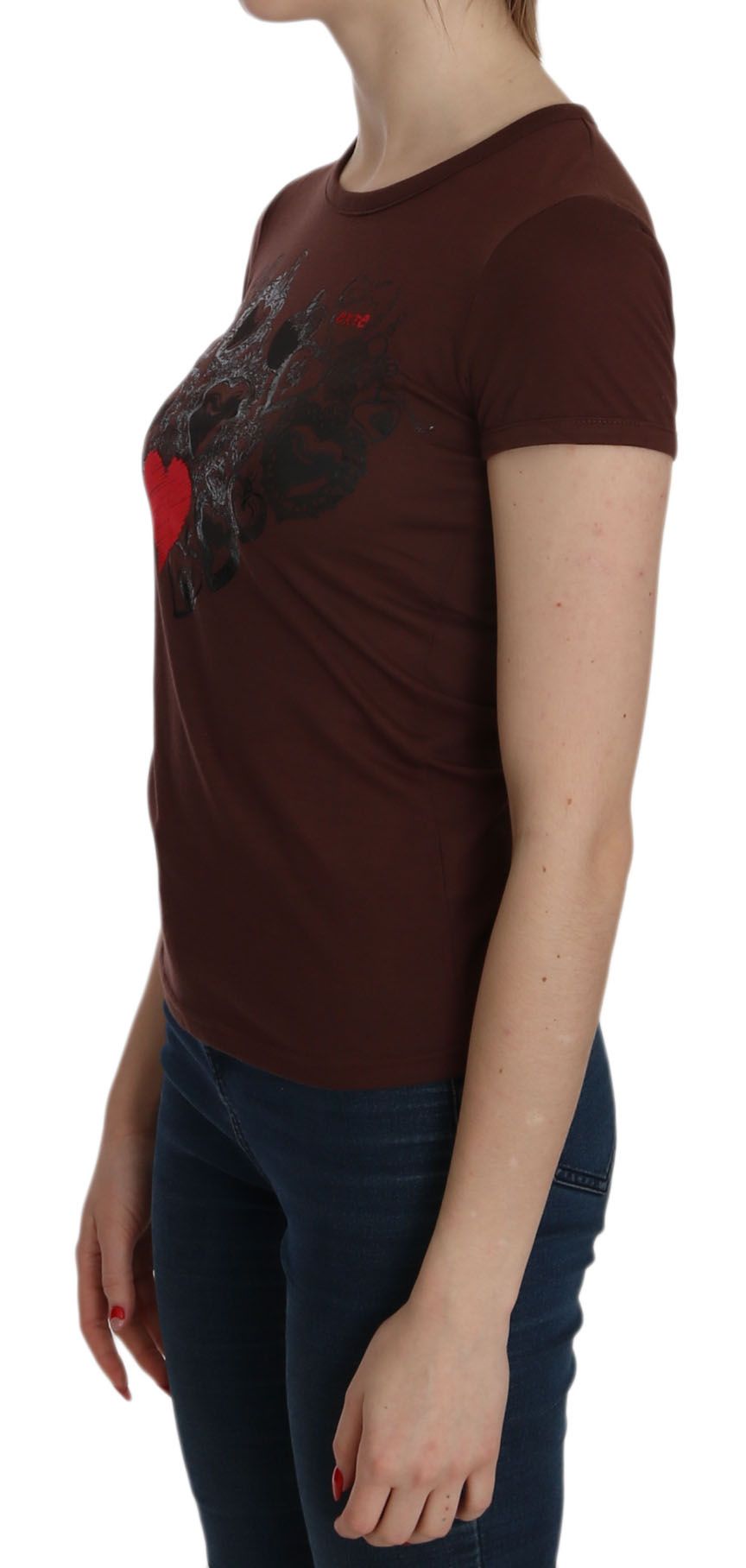 Chemise Exte marron (manches courtes)