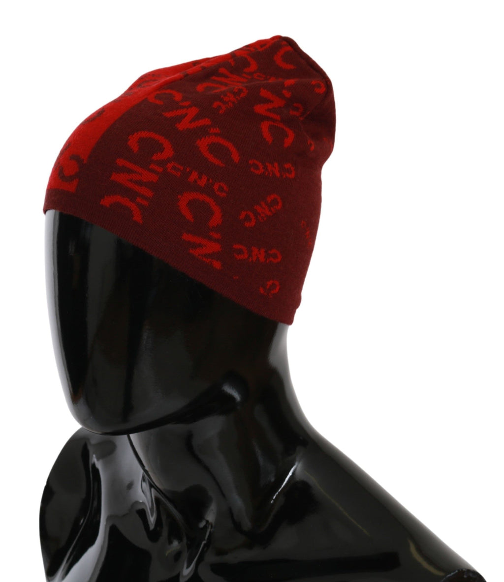 Pièce de créateur Costume National rouge en mélange de laine