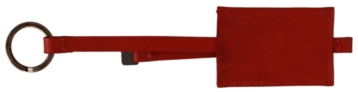 Pièce de créateur Costume National rouge en cuir