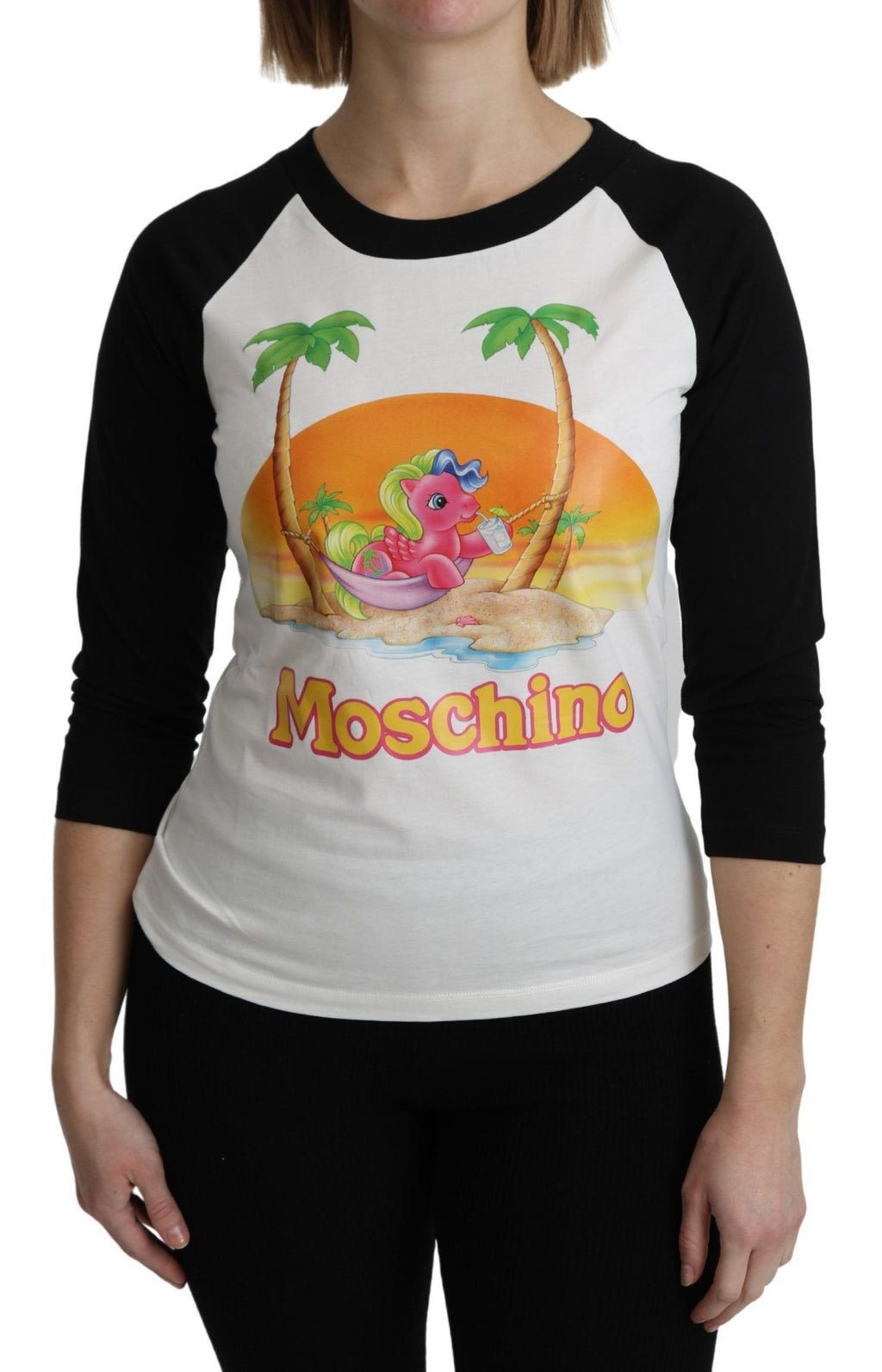 Chemise Moschino blanche en coton