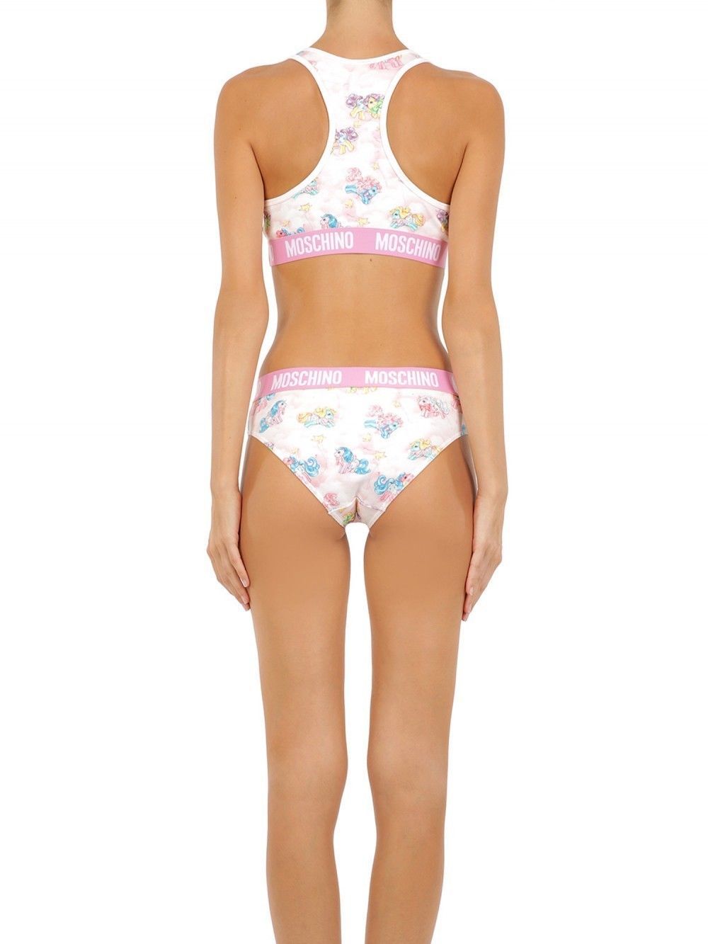Pièce de créateur Moschino blanche