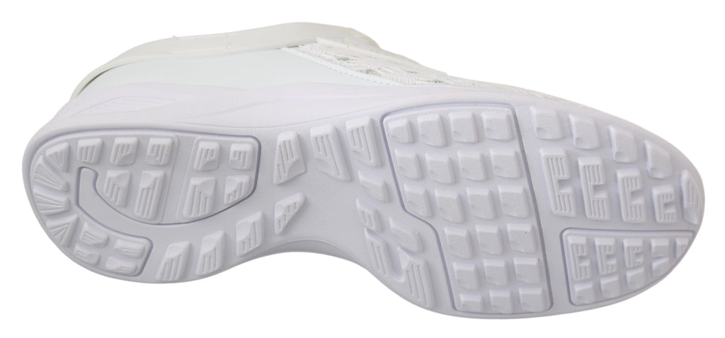 Chaussures Philipp Plein blanche en polyester (casual chic)