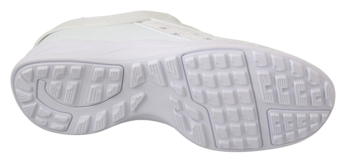 Chaussures Philipp Plein blanche en polyester (casual chic)