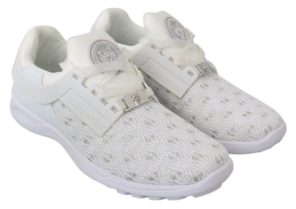 Chaussures Philipp Plein blanche en polyester (casual chic)