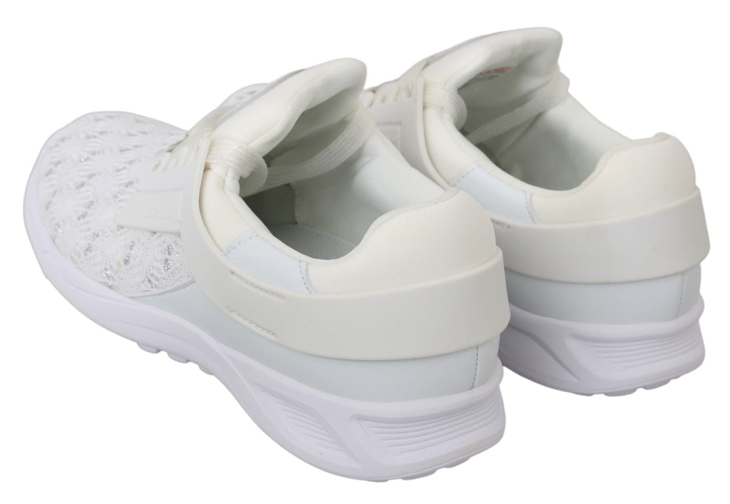 Chaussures Philipp Plein blanche en polyester (casual chic)