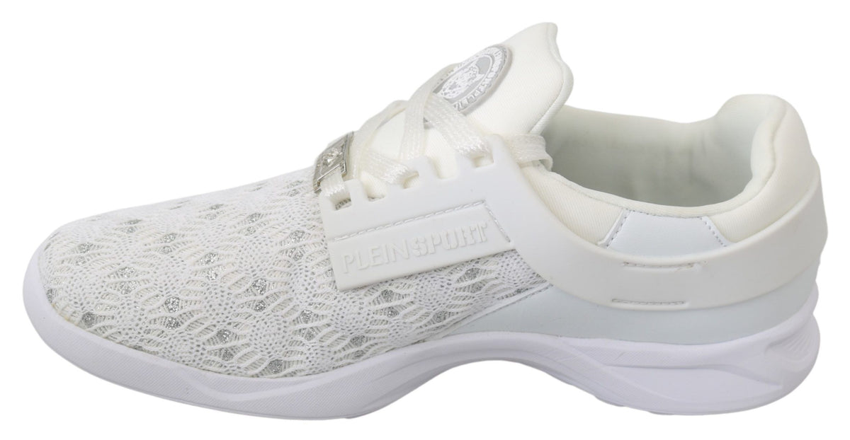 Chaussures Philipp Plein blanche en polyester (casual chic)