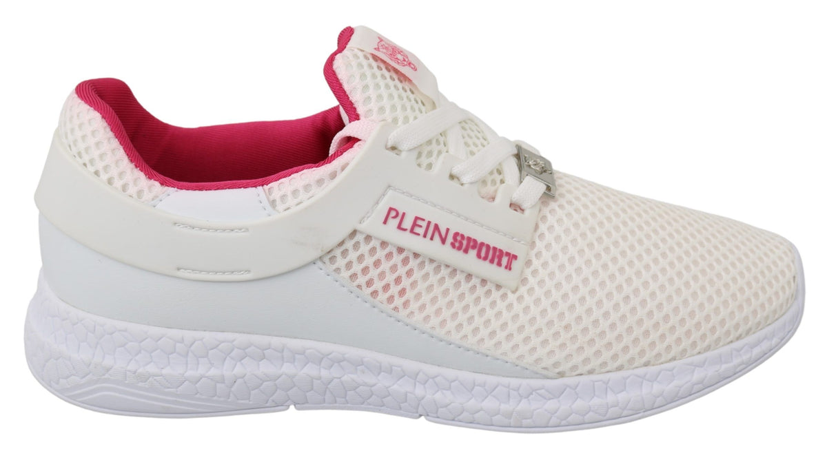 Chaussures Philipp Plein blanche en polyester
