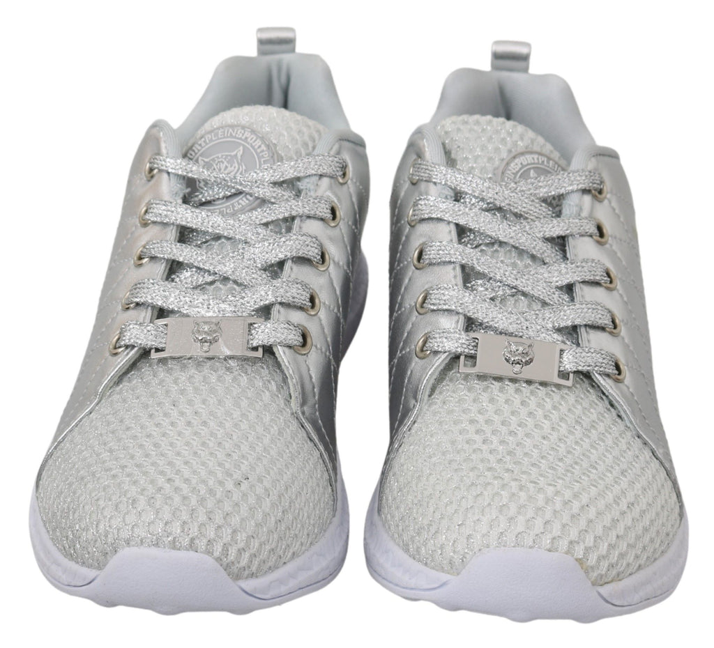 Chaussures Philipp Plein argentée en polyester