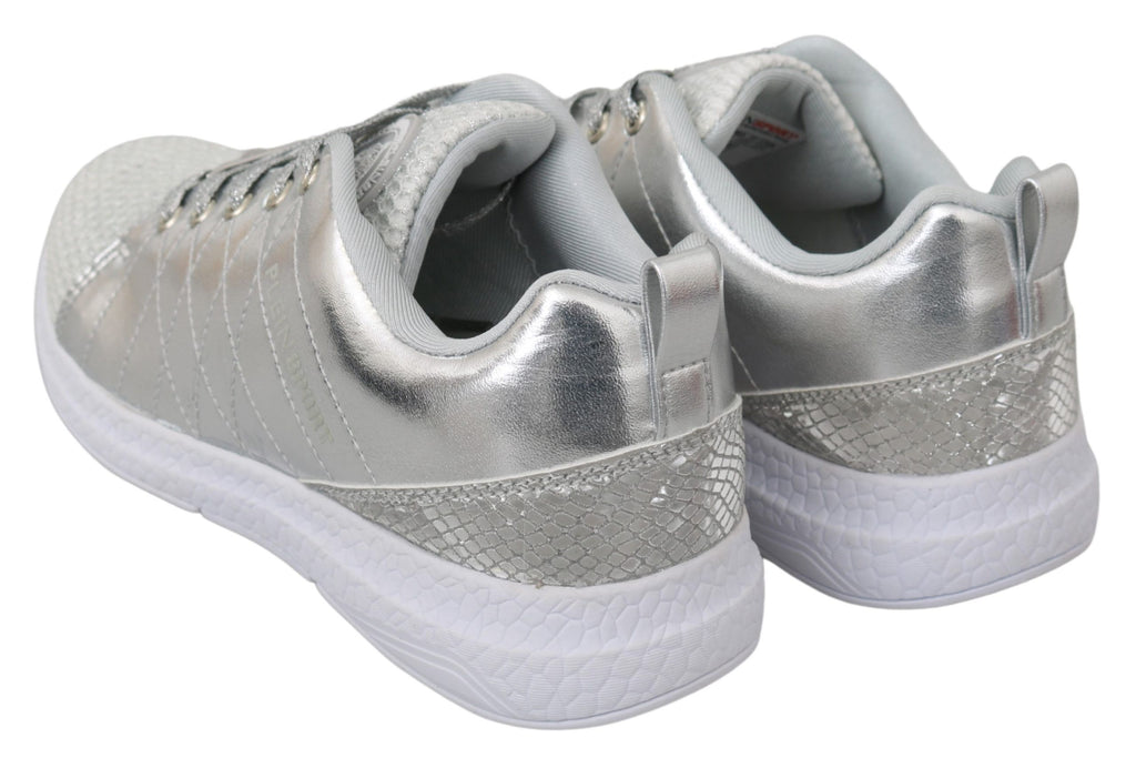 Chaussures Philipp Plein argentée en polyester