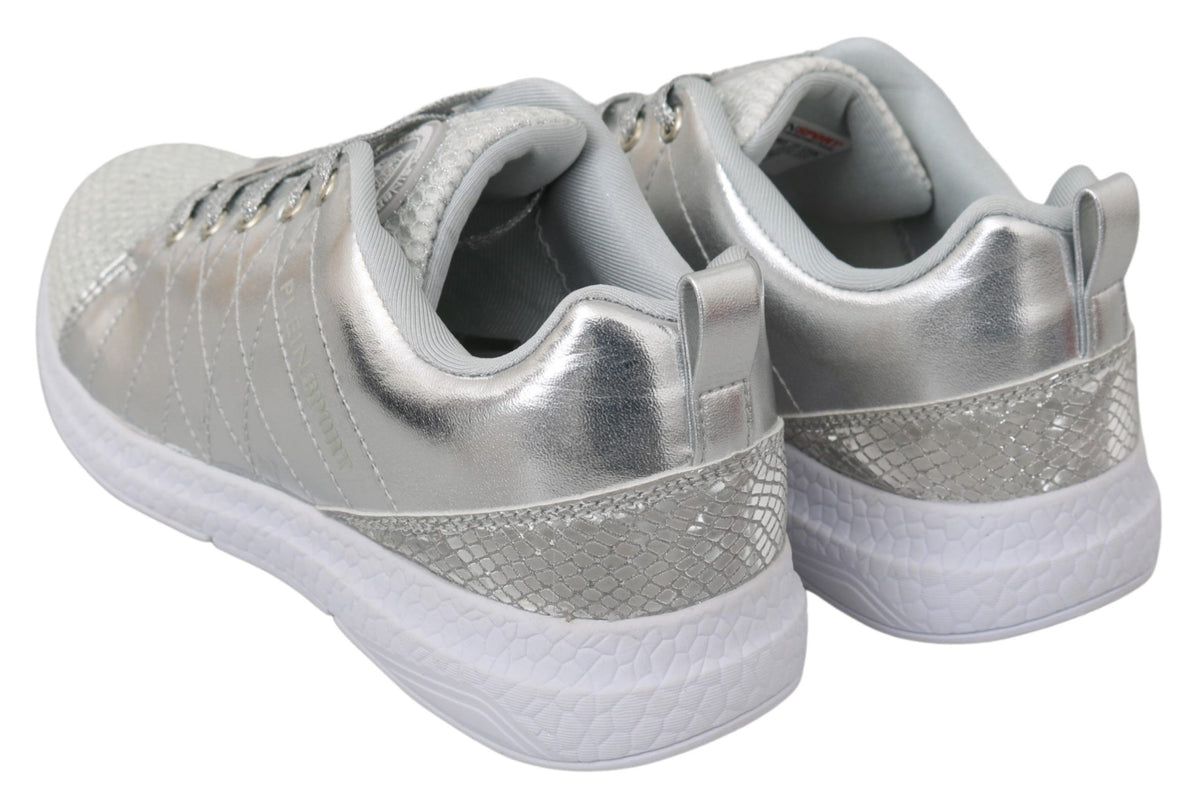 Chaussures Philipp Plein argentée en polyester