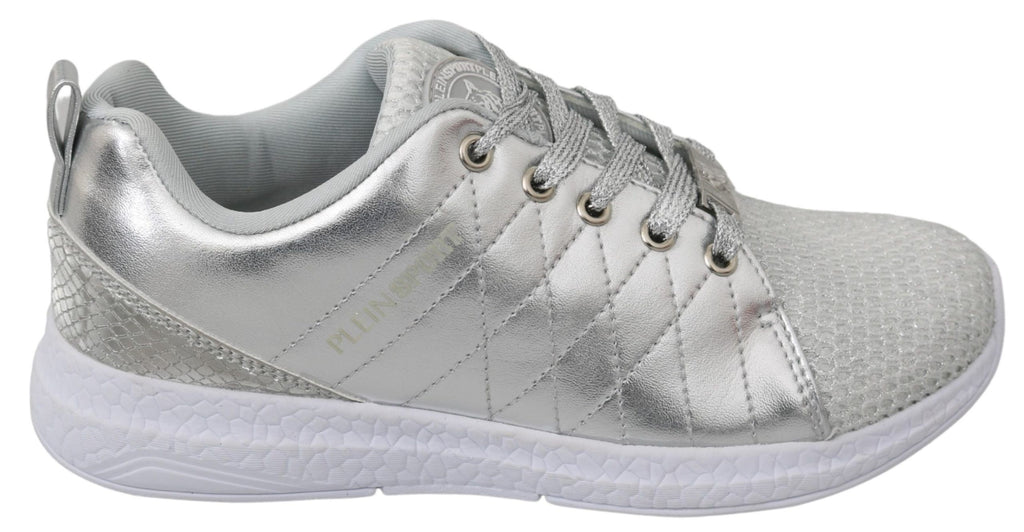 Chaussures Philipp Plein argentée en polyester
