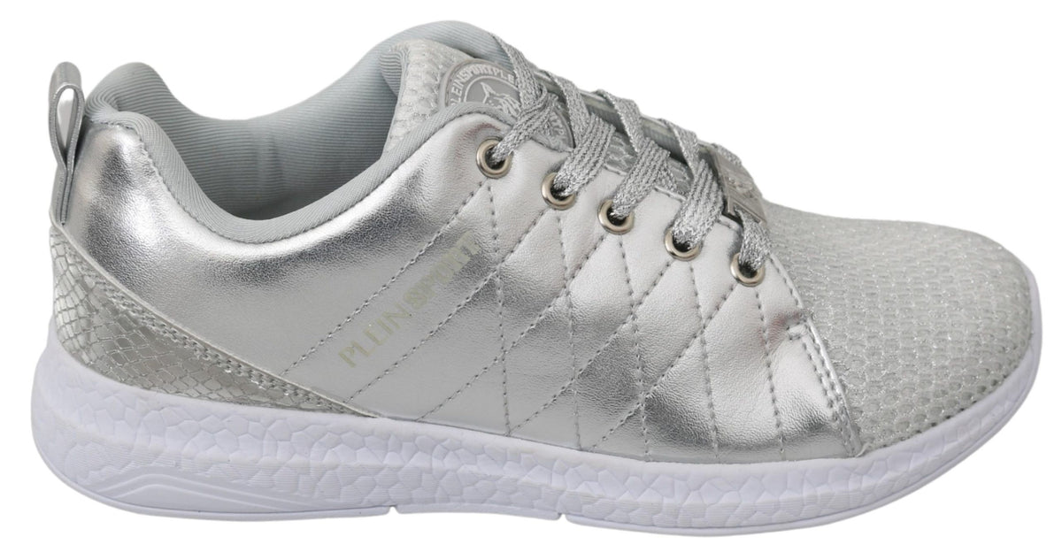 Chaussures Philipp Plein argentée en polyester