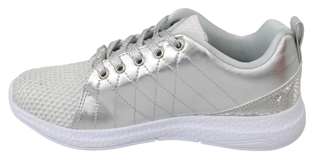 Chaussures Philipp Plein argentée en polyester