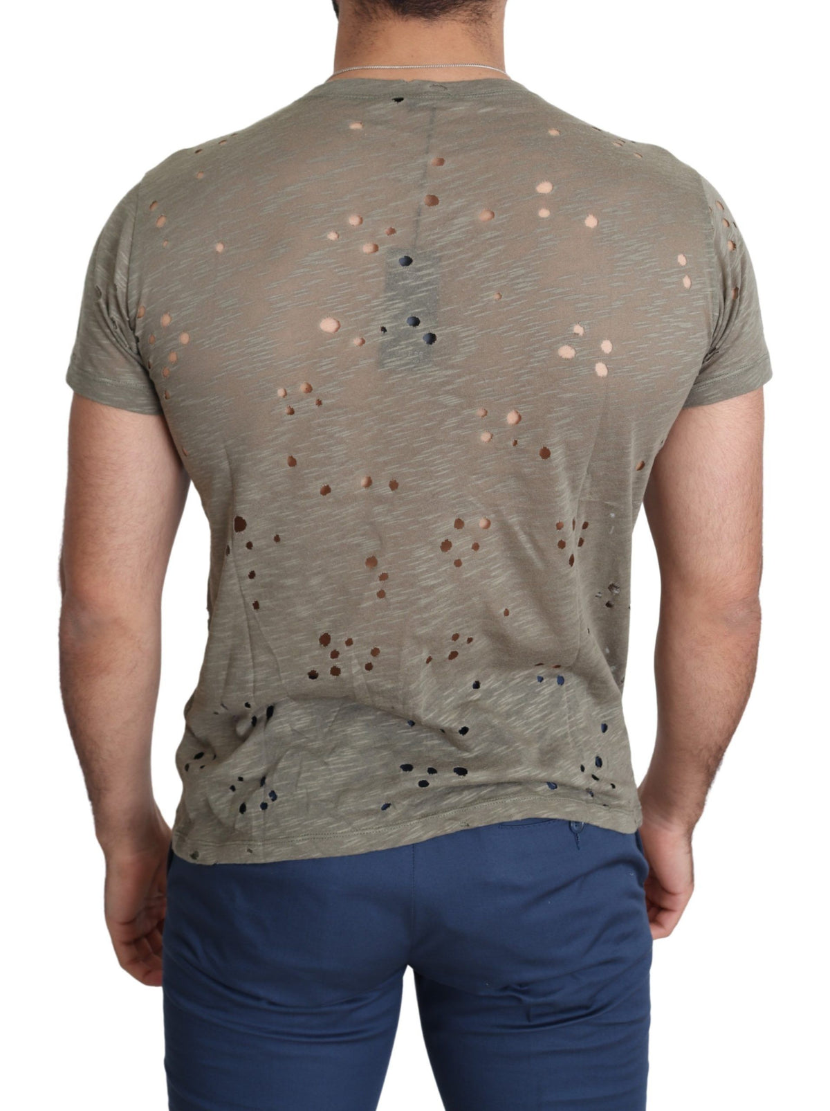 Chemise Guess marron en coton (stretch, casual chic)
