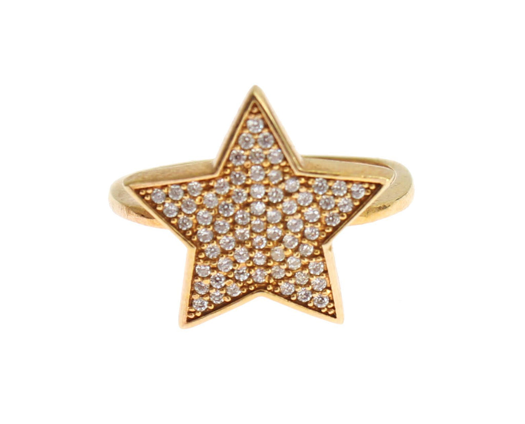 Bague Nialaya dorée (argent 925)