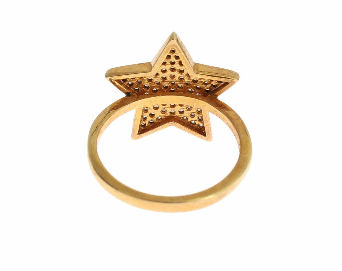 Bague Nialaya dorée (argent 925)