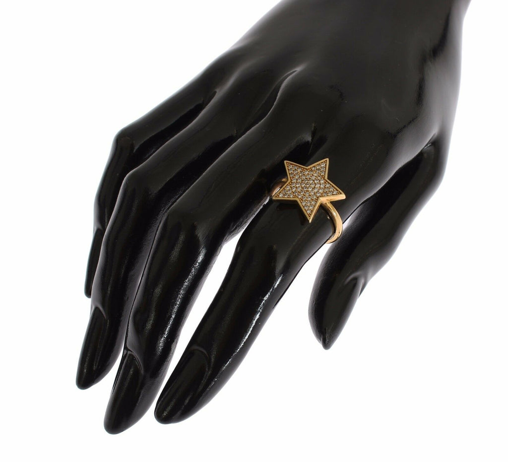 Bague Nialaya dorée (argent 925)