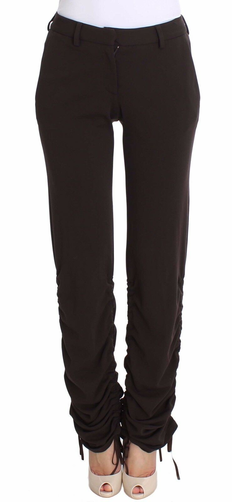Pantalon Ermanno Scervino marron (stretch, casual chic)