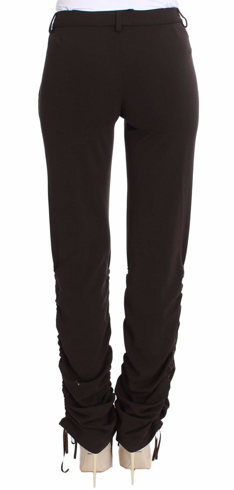 Pantalon Ermanno Scervino marron (stretch, casual chic)