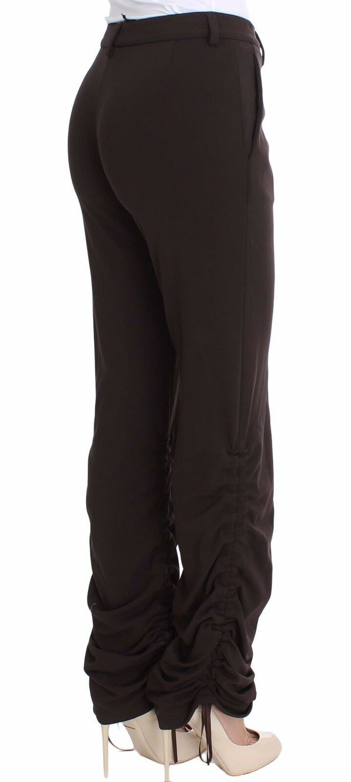 Pantalon Ermanno Scervino marron (stretch, casual chic)