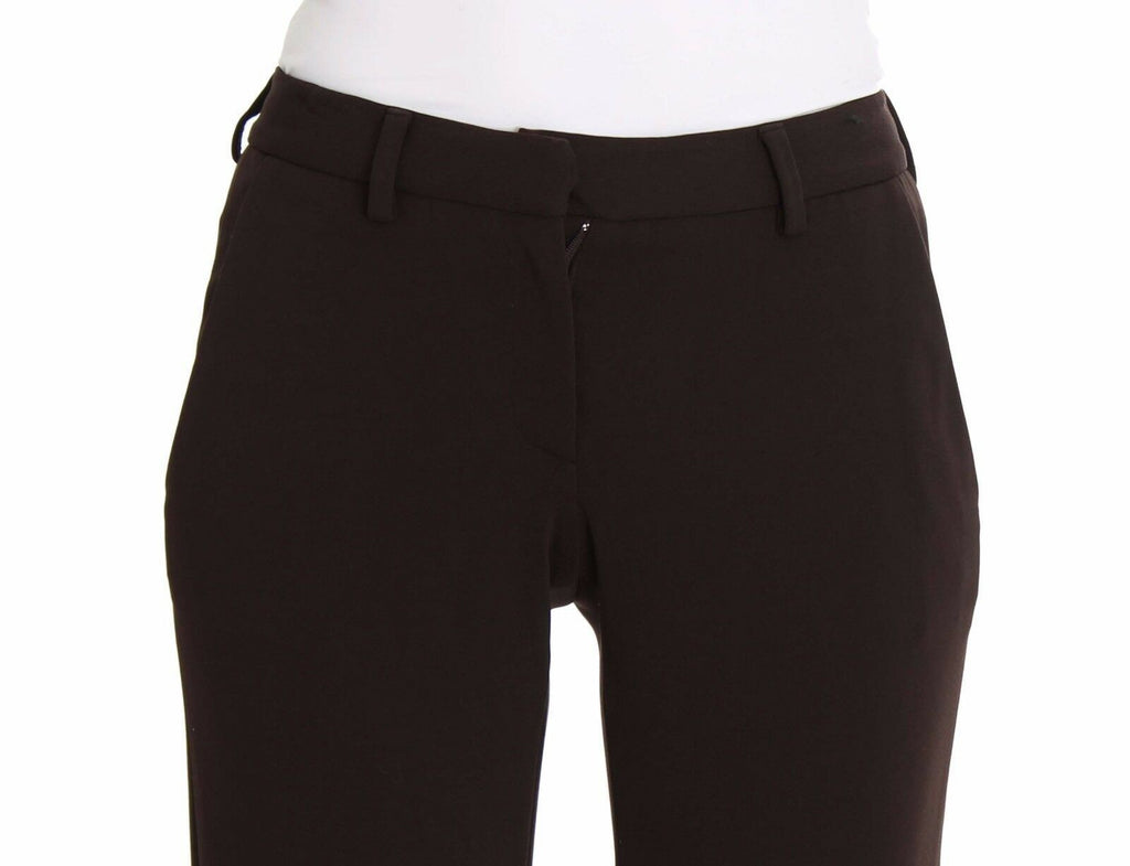 Pantalon Ermanno Scervino marron (stretch, casual chic)