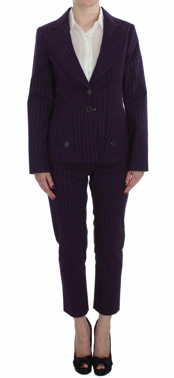 Manteau BENCIVENGA violet (stretch)