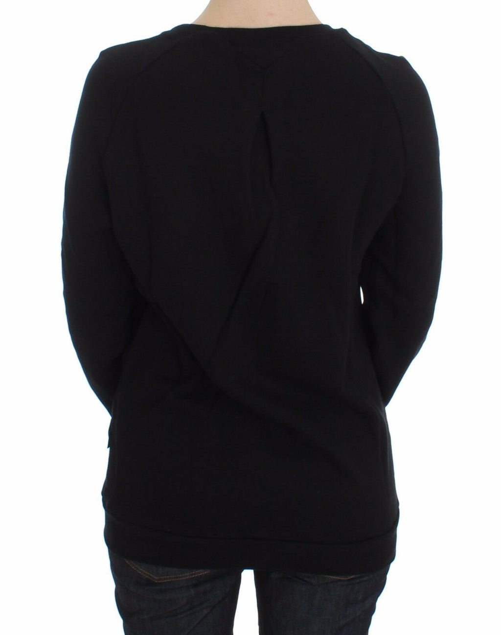 Pull en maille Exte noir en coton