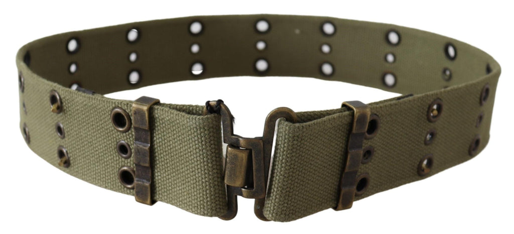Ceinture Ermanno Scervino verte en 100 % coton