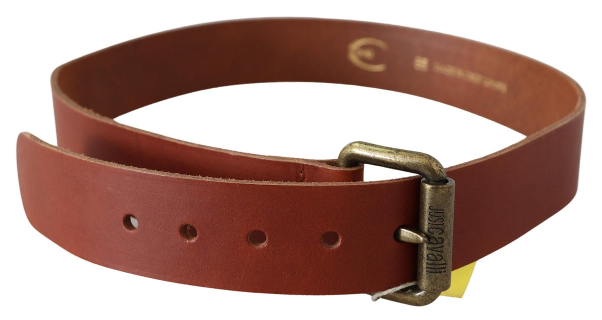 Ceinture Just Cavalli marron en cuir