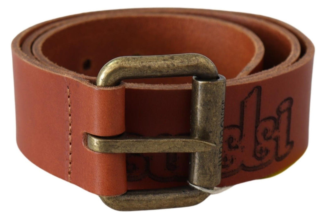 Ceinture Just Cavalli marron en cuir