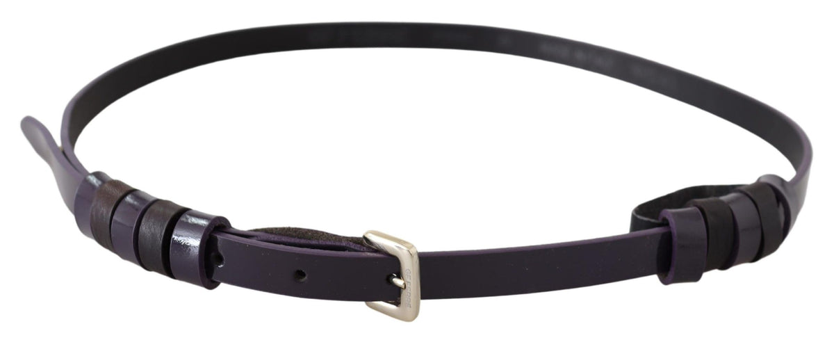 Ceinture GF Ferre noire en cuir