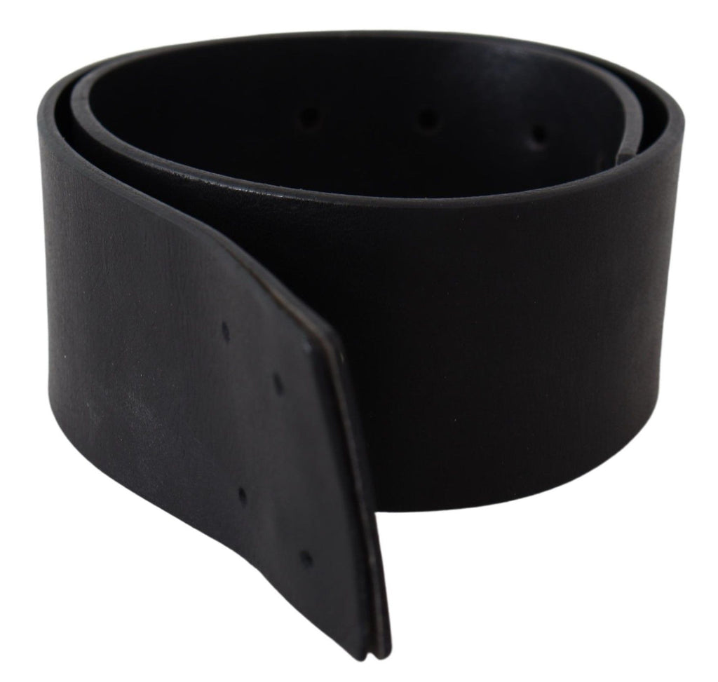 Ceinture GF Ferre noire en cuir