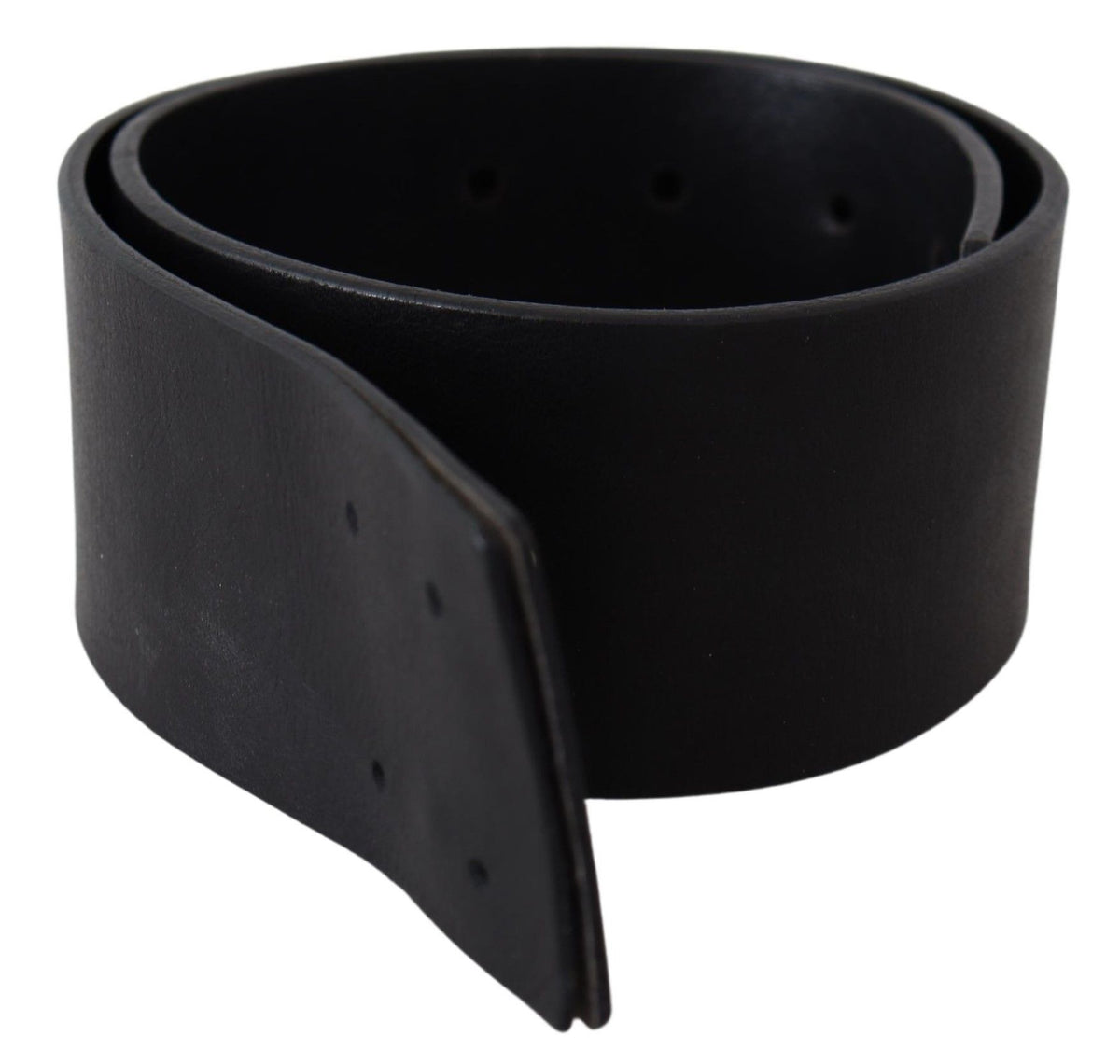 Ceinture GF Ferre noire en cuir