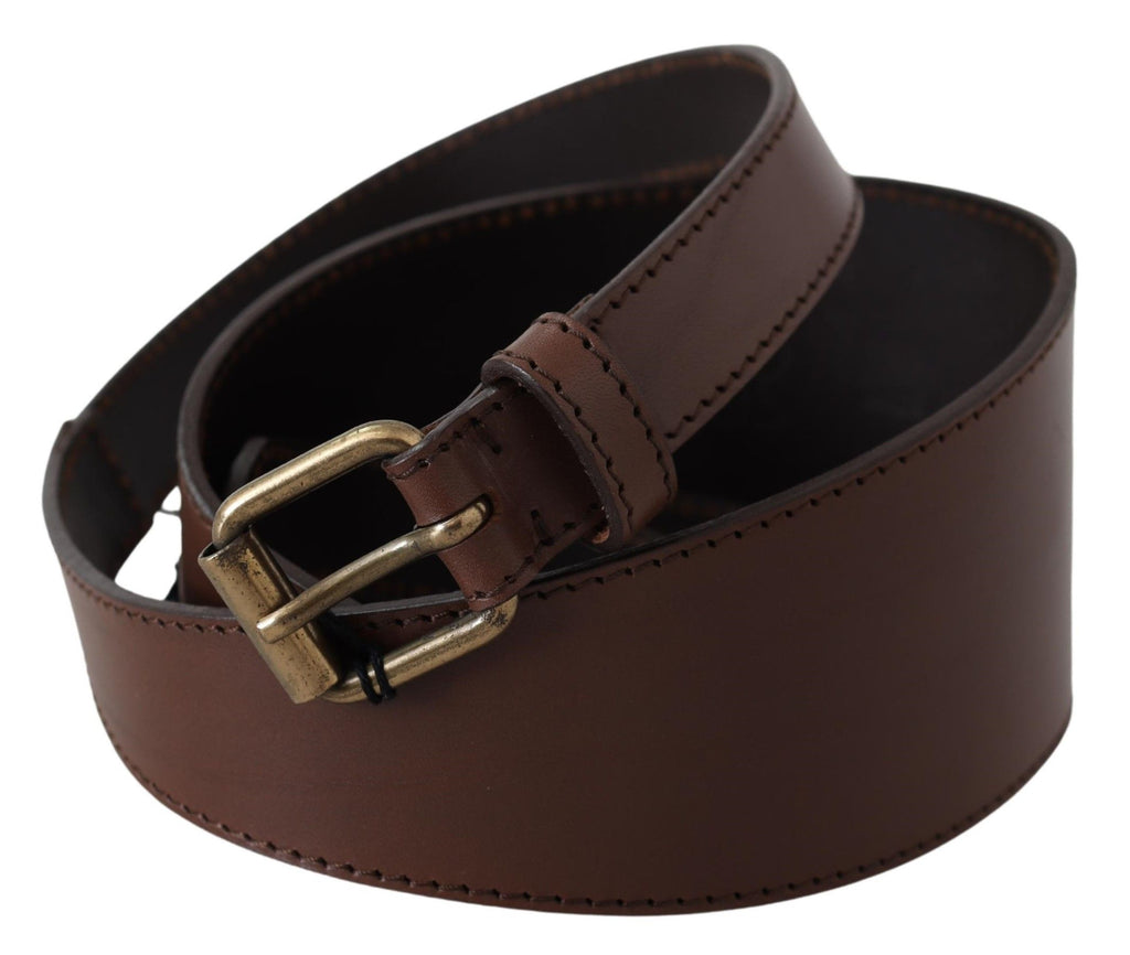 Ceinture PLEIN SUD marron en cuir
