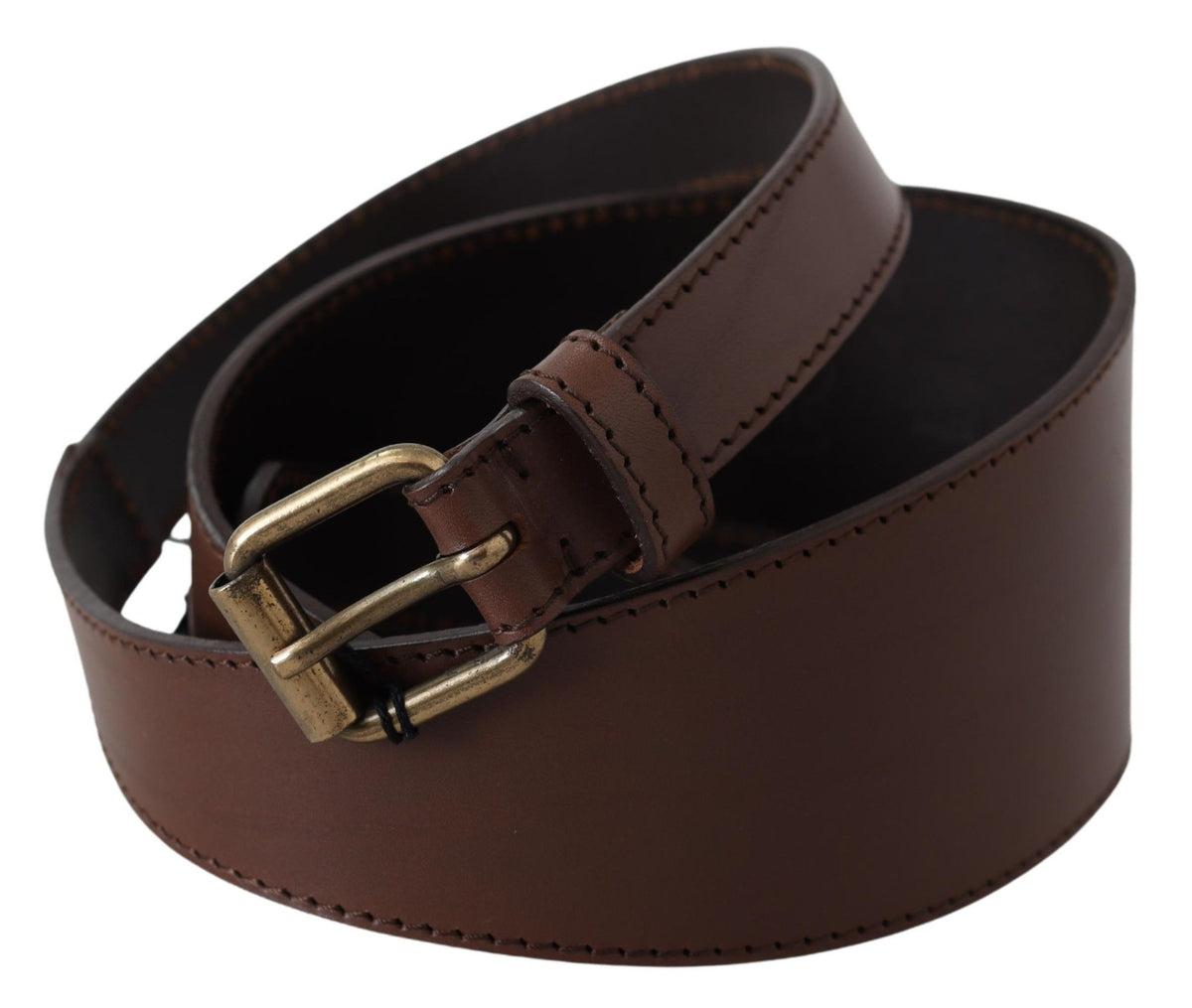 Ceinture PLEIN SUD marron en cuir