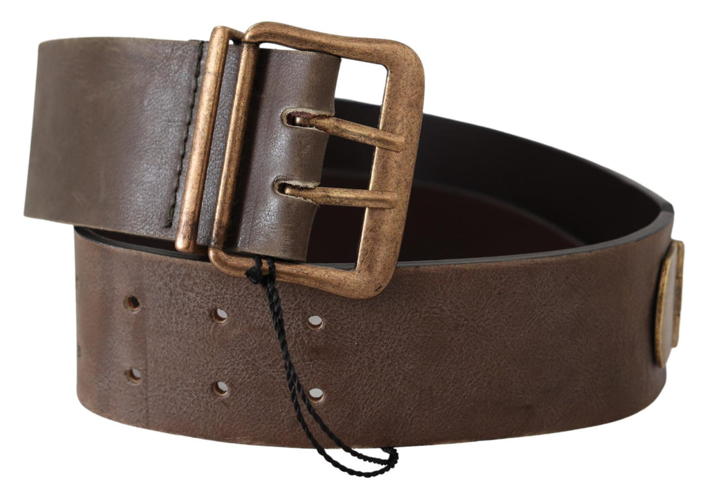 Ceinture Ermanno Scervino marron en cuir