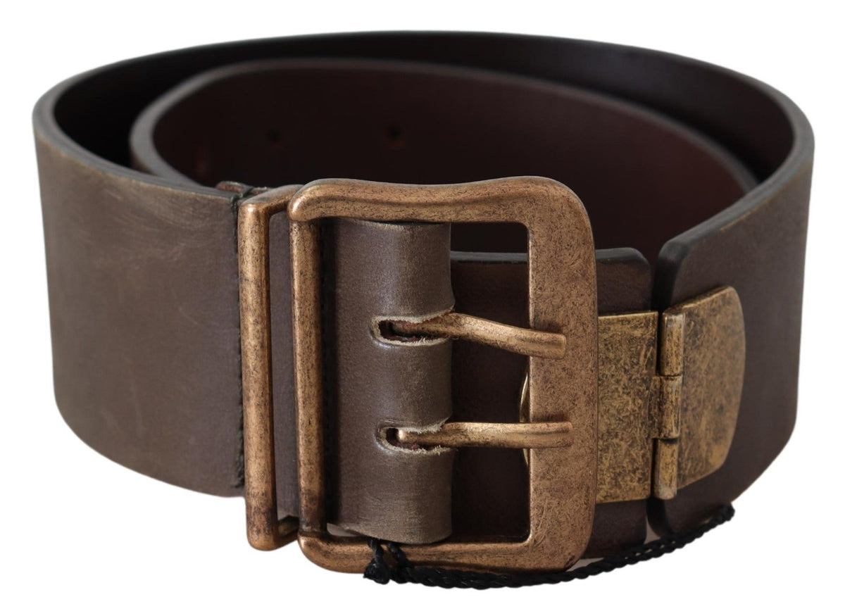Ceinture Ermanno Scervino marron en cuir