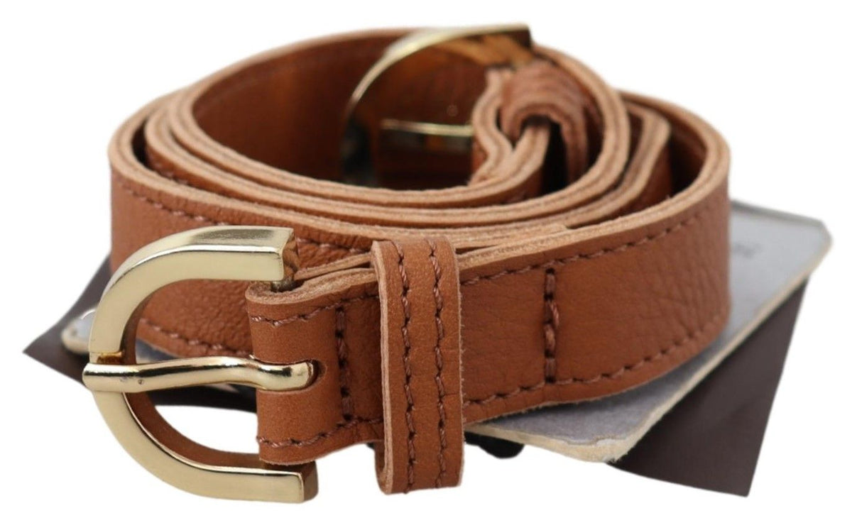 Ceinture Scervino Street marron en cuir