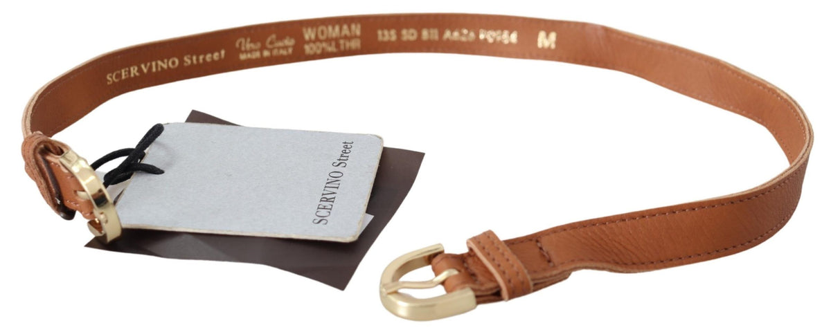 Ceinture Scervino Street marron en cuir
