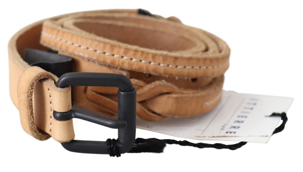 Ceinture Scervino Street noire en cuir