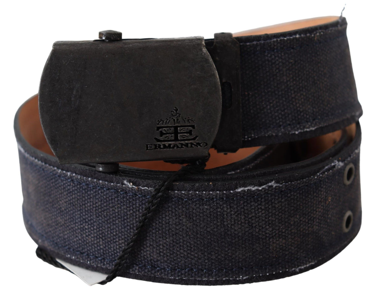 Ceinture Ermanno Scervino bleue en cuir