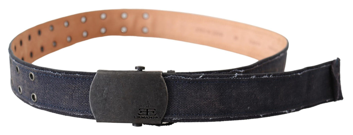 Ceinture Ermanno Scervino bleue en cuir
