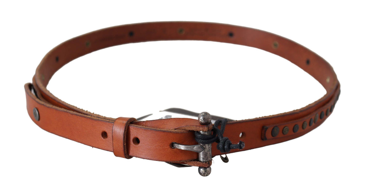 Ceinture Scervino Street marron en cuir