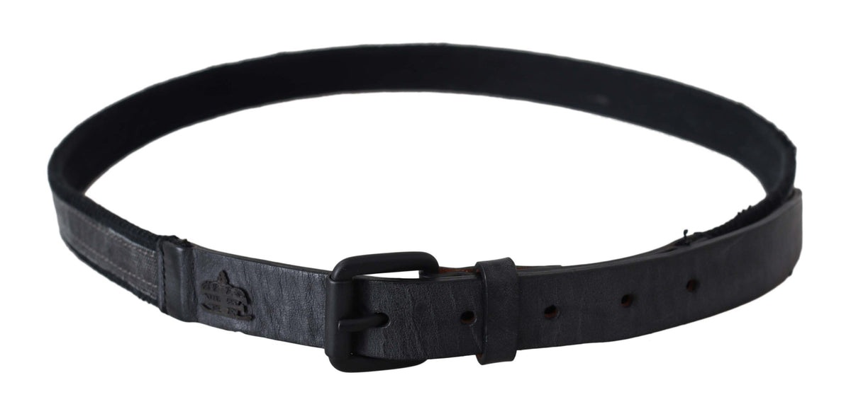 Pièce de créateur Ermanno Scervino noire en cuir