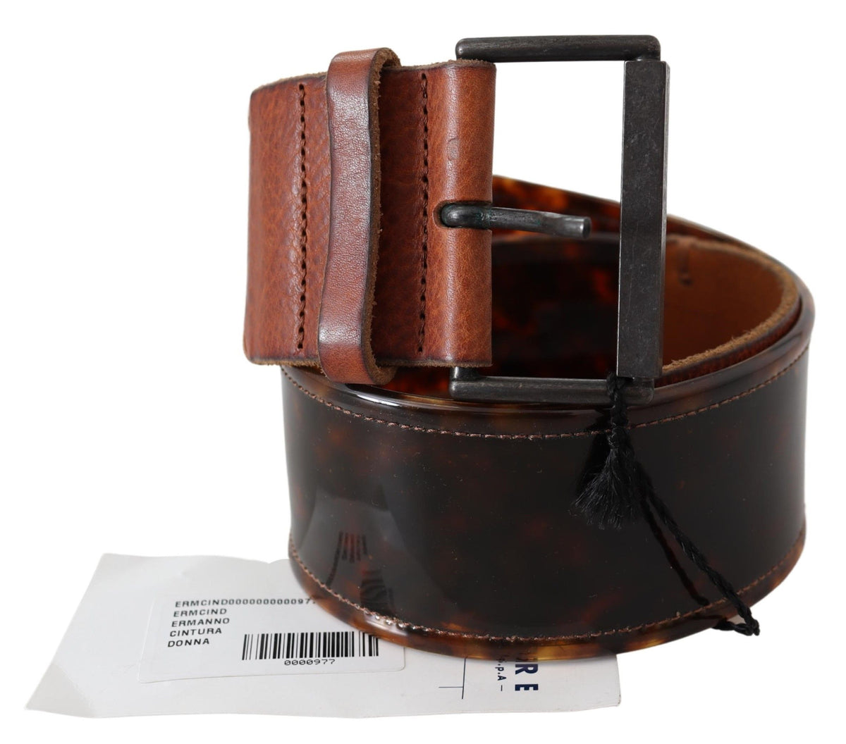 Ceinture Ermanno Scervino marron en cuir