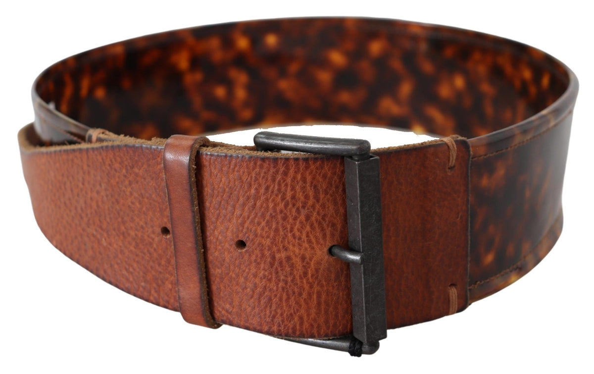 Ceinture Ermanno Scervino marron en cuir