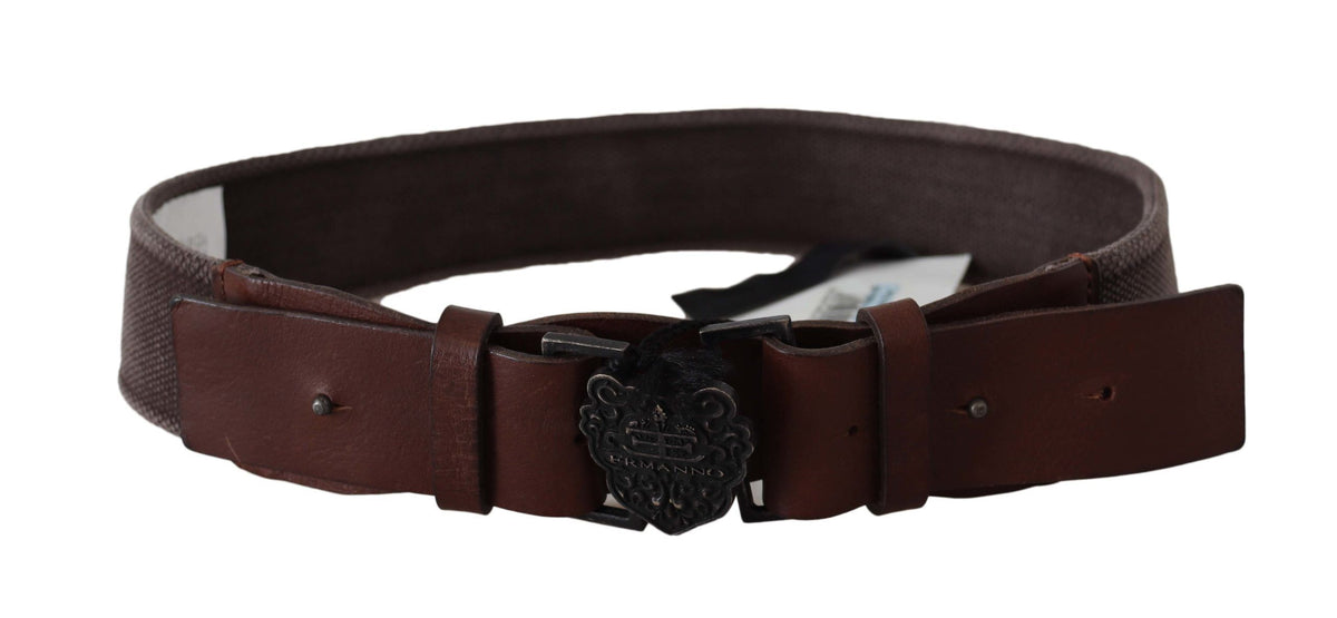 Ceinture Ermanno Scervino marron en cuir